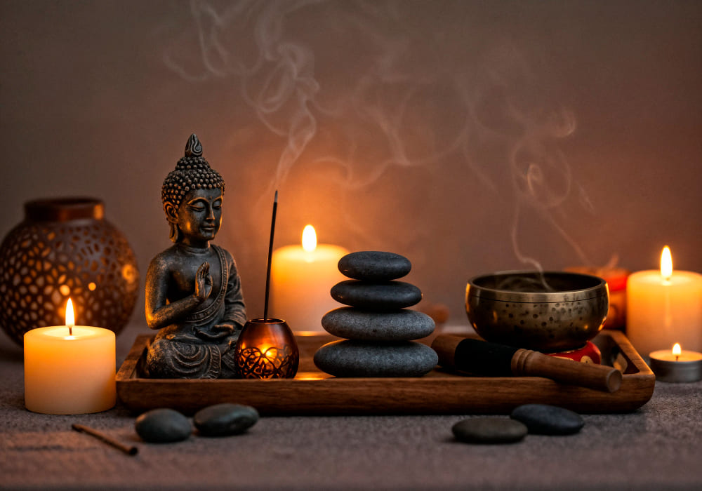 Thai Massage Atmosphäre